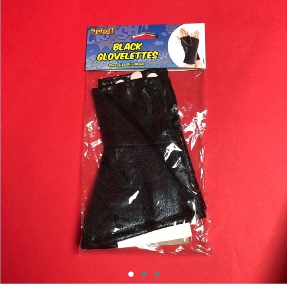 Black pvc shiny gloves??????